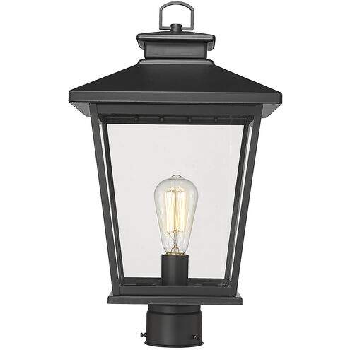 Bellmon 1 Light 19.1 inch Powder Coated Black Outdoor Post Lantern